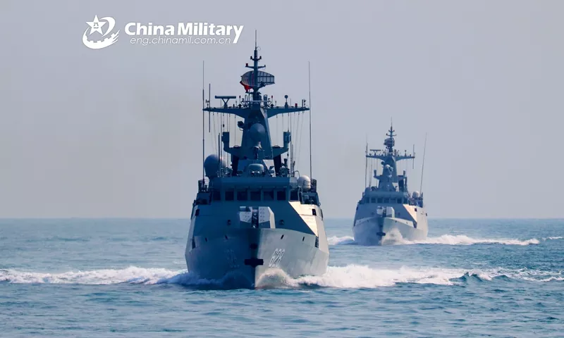 PLA Navy Type 056A corvettes