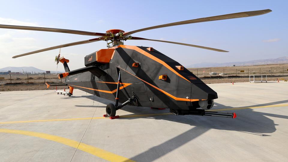 Turkey unmanned attact helicopter