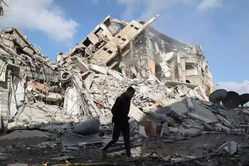 2021 Hamas Israel war destruction